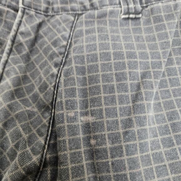 OP Ocean Pacific Y2K Black Red Gray Checkered Cargo Skater Wear Shorts Men's 32 - Picture 3 of 8